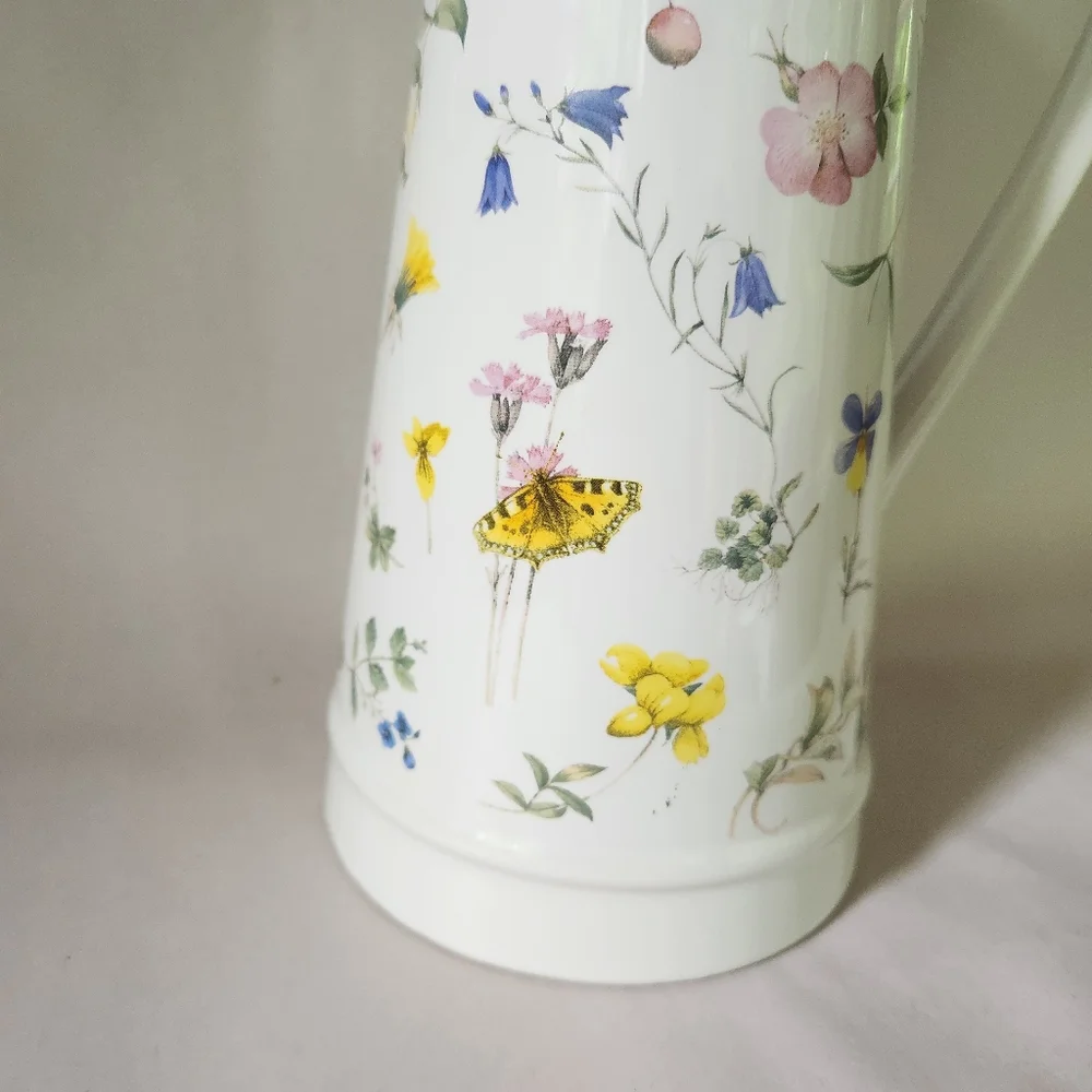 Hallmark Marjolein Bastin Ceramic Flower Pitcher/Vase